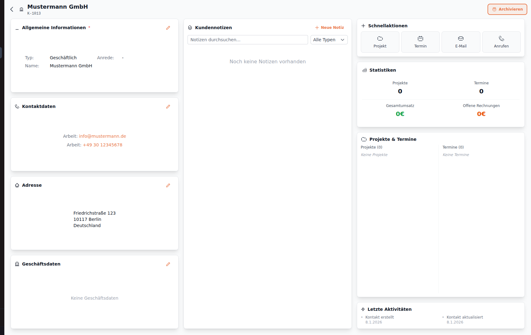 Erfolgreich gespeichert